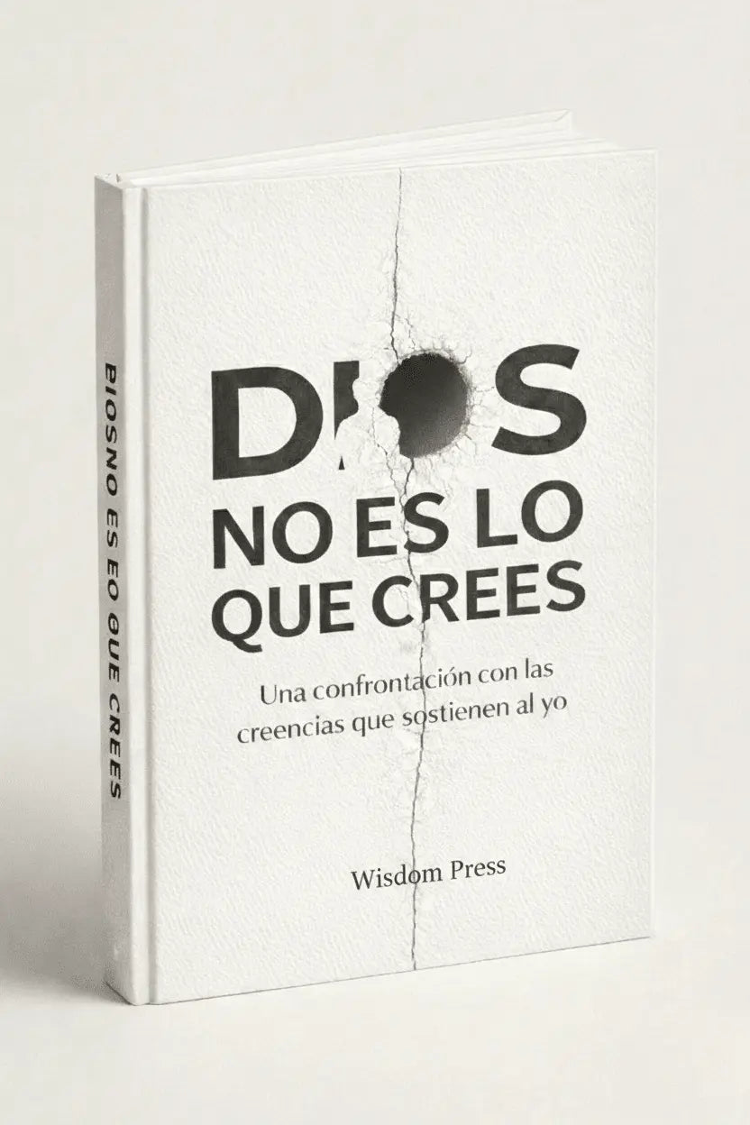 Portada del libro Dios no es lo que crees - Wisdom Press