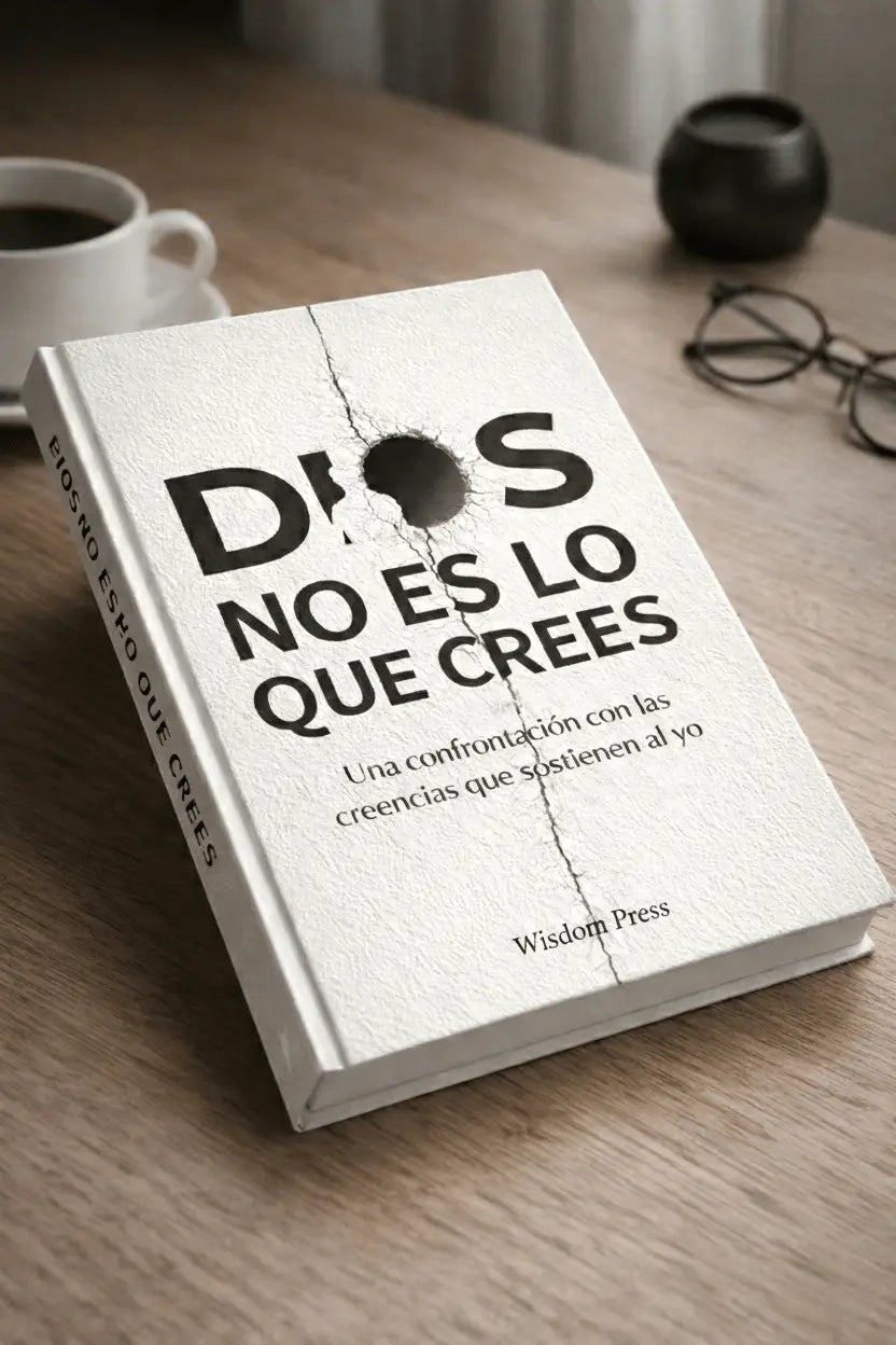 Portada del libro Dios no es lo que crees - Wisdom Press