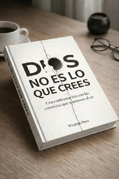 Portada del libro Dios no es lo que crees - Wisdom Press
